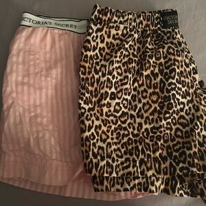 Victoria's Secret Pink and Leopard Short